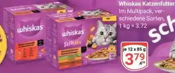 Globus Whiskas Katzenfutter 12 x 85 g Angebot