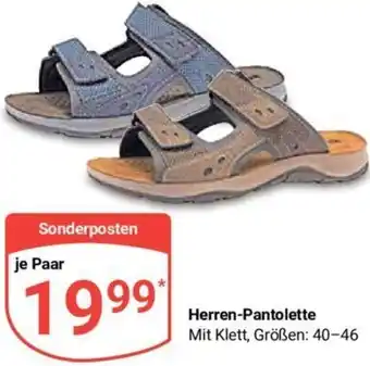 Globus Herren-Pantolette Angebot