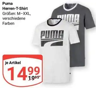 Globus Puma Herren-T-Shirt Angebot