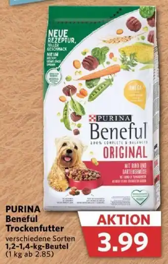 Combi Purina Beneful Trockenfutter 1,2-1,4-kg-Beutel Angebot