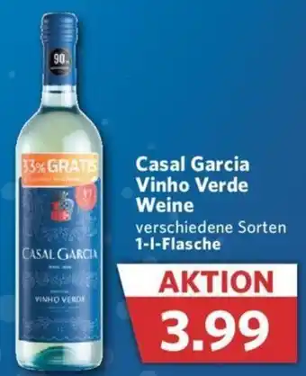 Combi Casal Garcia Vinho Verde Weine 1-L-Flasche Angebot