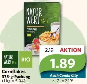 Combi Natur Wert Bio Cornflakes 375-g-Packung Angebot