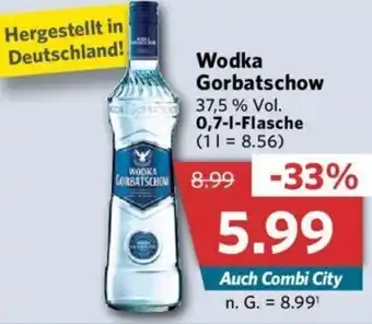 Combi Wodka Gorbatschow 0,7 L Flasche Angebot