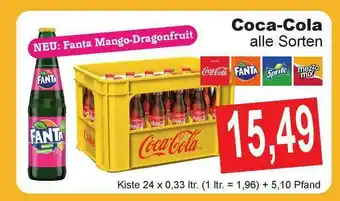 Getränke Göbel Coca Cola Angebot