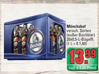 Profi Getränke Mönchshof Angebot