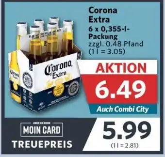 Combi Corona Extra 6 x 0,355-L-Packung Angebot