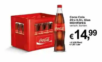 Logo Getränkemarkt Coca Cola Angebot