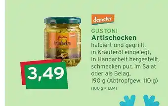 Naturgut Demeter Gustoni Artischocken Angebot