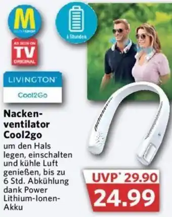 Combi LIVINGTON Nackenventilator Cool2go Angebot