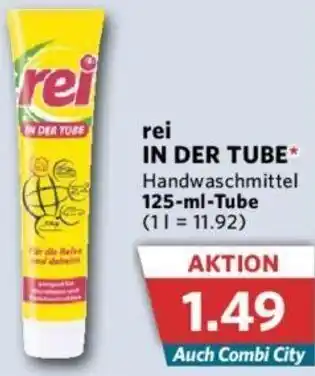 Combi rei IN DER TUBE* Handwaschmittel 125-ml-Tube Angebot