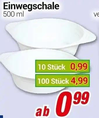 CENTERSHOP Einwegschale 500ml Angebot