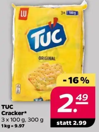 NETTO TUC Cracker 3x100 g Angebot