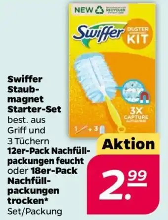 NETTO Swiffer Staubmagnet Starter-Set Angebot