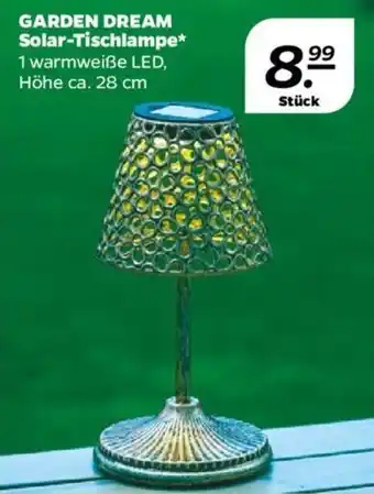 NETTO GARDEN DREAM Solar-Tischlampe Angebot