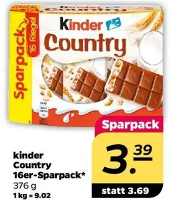 NETTO kinder Country 16er-Sparpack 376 g Angebot