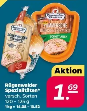 NETTO Rügenwalder Spezialitäten 120-125 g Angebot