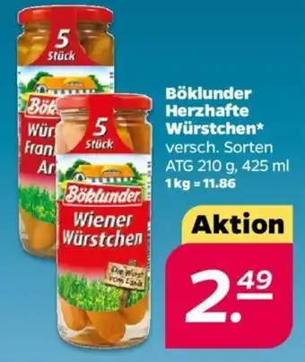 NETTO Böklunder Herzhafte Würstchen 425 ml Angebot