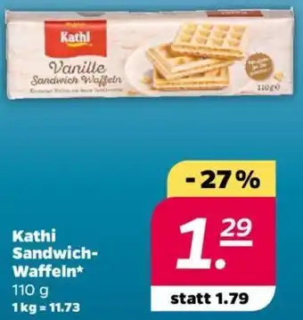 NETTO Kathi Sandwich-Waffeln* 110 g Angebot