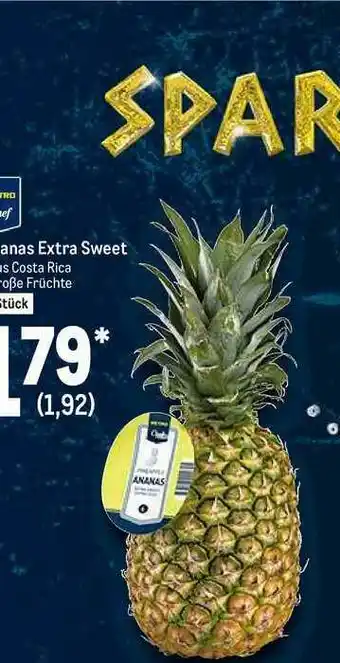 METRO Ananas Extra Sweet Angebot