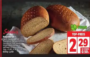 Edeka Hausbrot** 600g Angebot