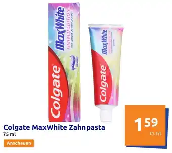 Action Colgate MaxWhite Zahnpasta 75 ml Angebot