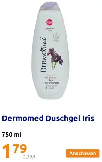 Action Dermomed Duschgel Iris 750 ml Angebot