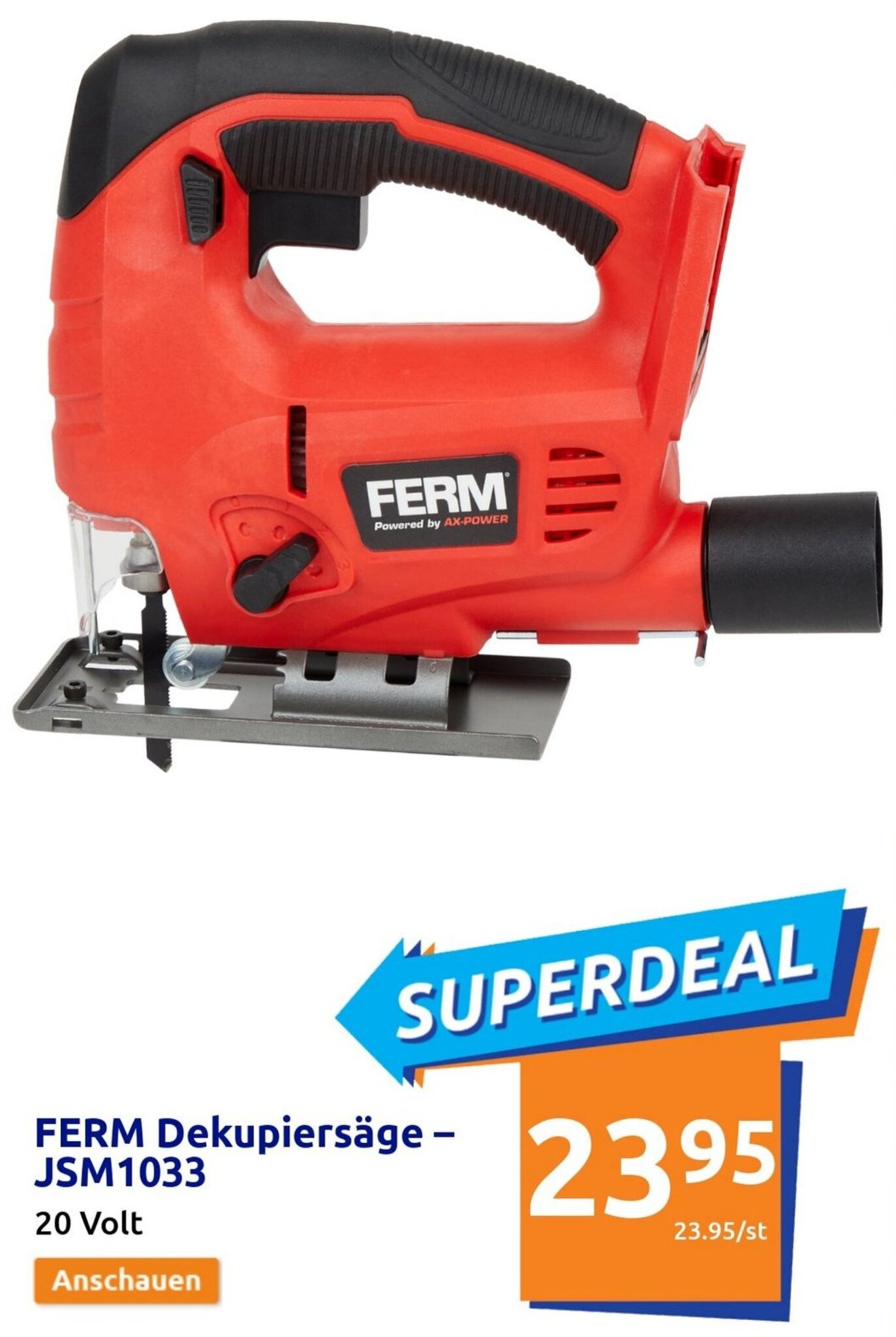 Image of Ferm JSM1033 website