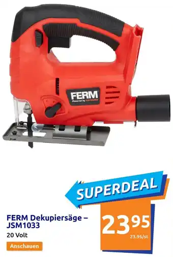 Action FERM Dekupiersäge - JSM1033, 20 Volt Angebot