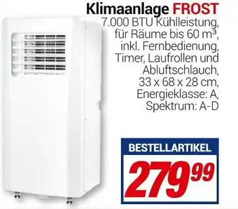 CENTERSHOP Klimaanlage Frost Angebot