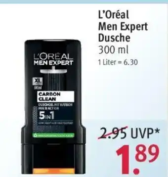 Rossmann L'Oréal Men Expert  Dusche 300ml Angebot