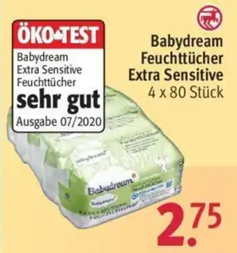 Rossmann Babydream Feucttücher Extra Sensitive Angebot