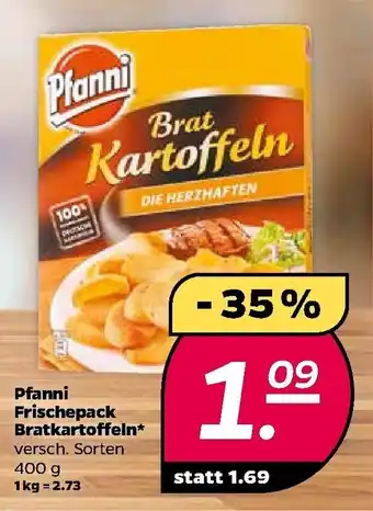 NETTO Pfanni Frischepack Bratkartoffeln 400g Angebot