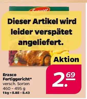 NETTO Erasco Fertiggericht 460-495g Angebot