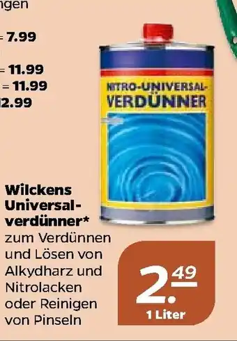 NETTO Wilckens Universalverdünner 1L Angebot