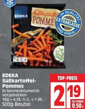 Elli Markt EDEKA Süßkartoffel-Pommes 500g Beutel Angebot