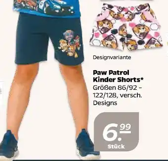 NETTO Paw Patrol Kinder Shorts Angebot