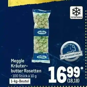 METRO Meggle Kräuter Butter Rosetten Angebot