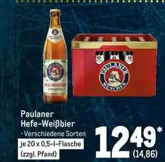 METRO Paulaner Hefe-weißbier Angebot