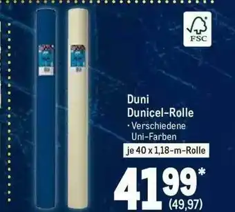 METRO Duni Dunicel Rolle Angebot