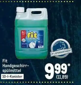 METRO Fit Handgeschirr Spülmittel Angebot