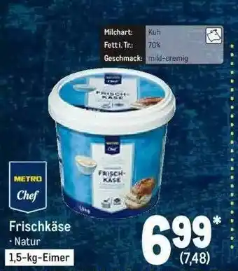 METRO Frischkäse Angebot