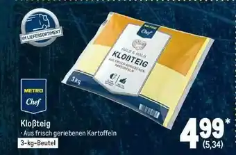 METRO Kloßteig Angebot