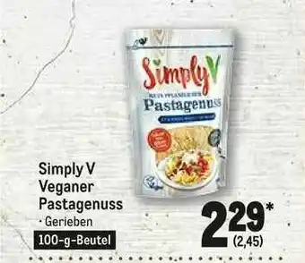 METRO Simply V Veganer Pastagenuss Angebot