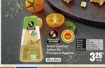 METRO Antico Caseificio Italiano Bio Parmigiano Reggiano Angebot