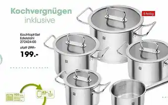 Möbel Martin Kochtopf-set Edelstahl Angebot