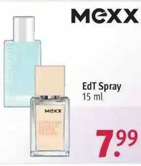 Rossmann Mexx Edt Spray Angebot