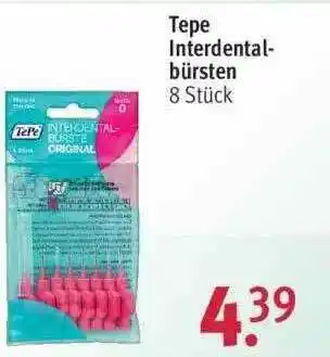 Rossmann Tepe Interdental Bürsten Angebot