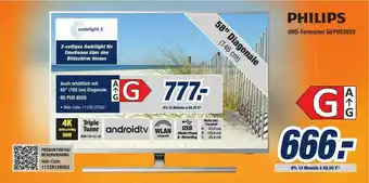 Expert Bening Philips Und-fernseher 58pus8555 Angebot