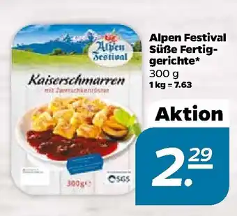 NETTO Alpen Festival Süße Fertiggerichte 300g Angebot