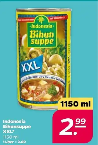 NETTO Indonesia Bihunsuppe XXL 1150ml Angebot